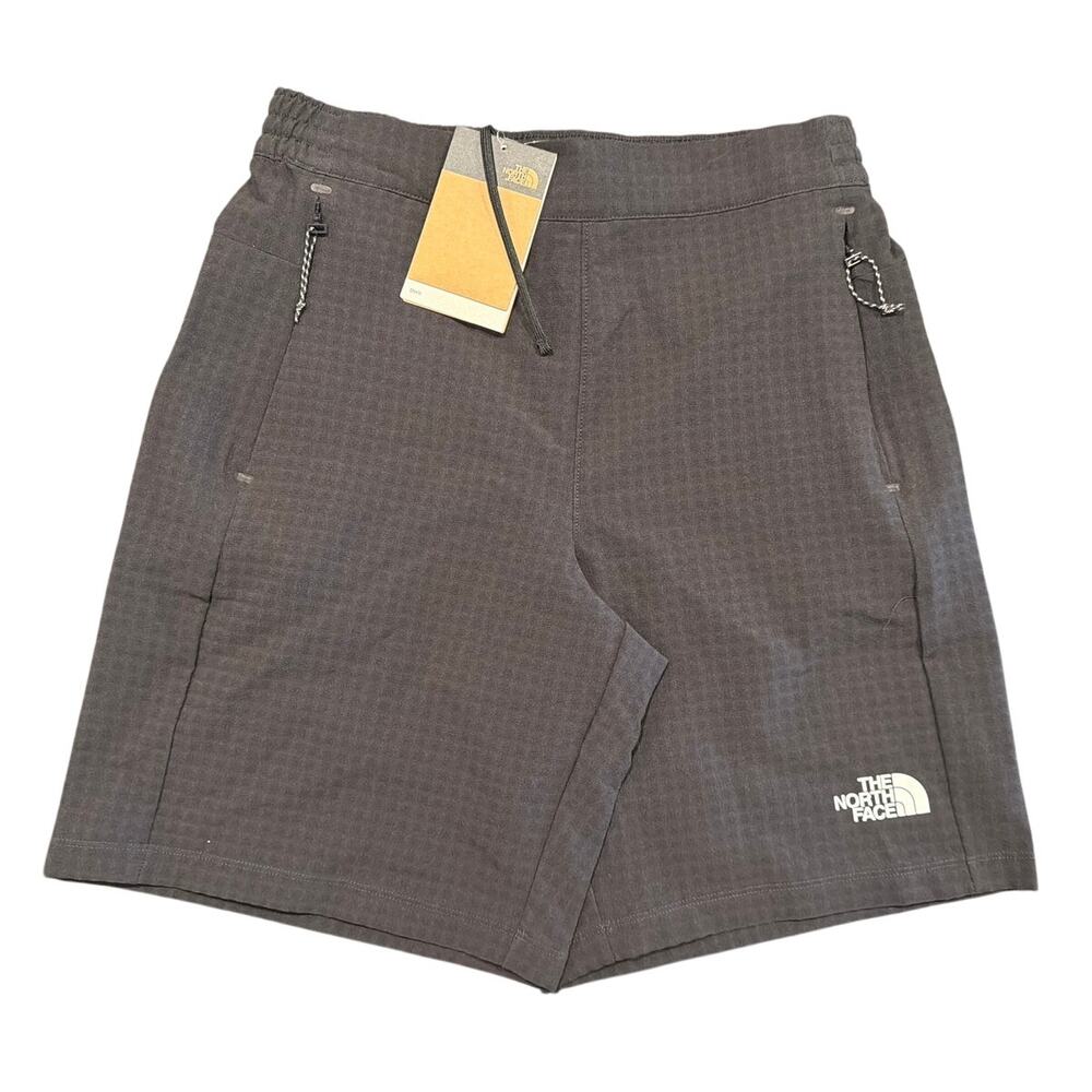 NWT The North Face Tekware Grid Shorts, Black, Men's Small Long